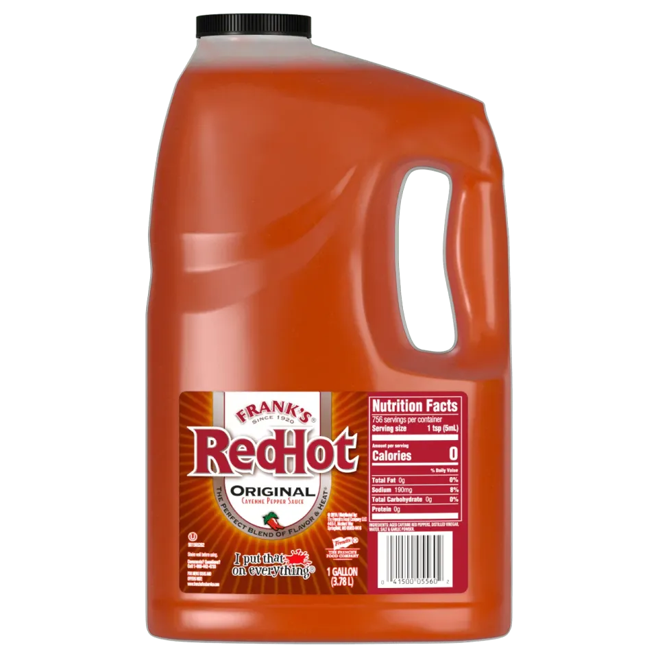 Frank's RedHot Original salsa cayenna 3,78 l tanica media