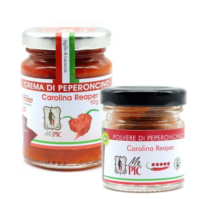 Mr PIC Carolina Reaper kit crema 90 g + polvere 15 g