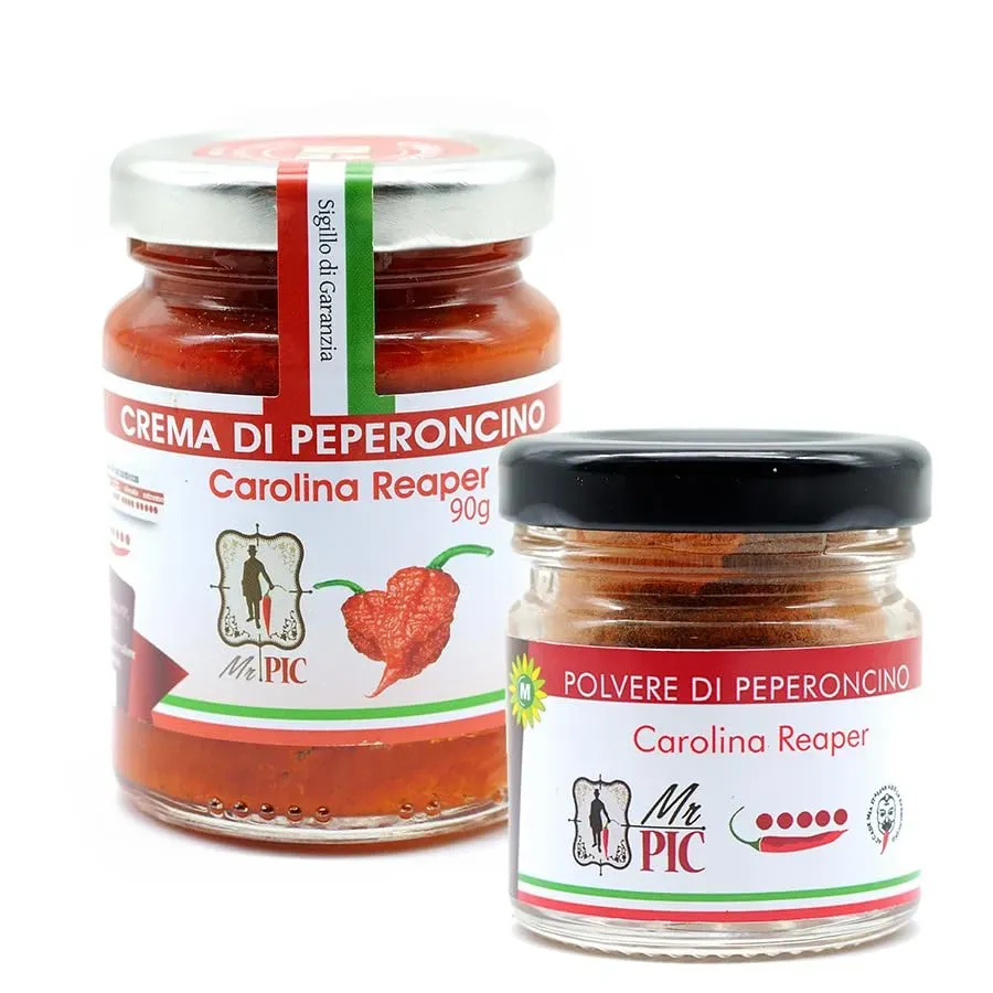 Mr PIC Carolina Reaper kit crema 90 g + polvere 15 g