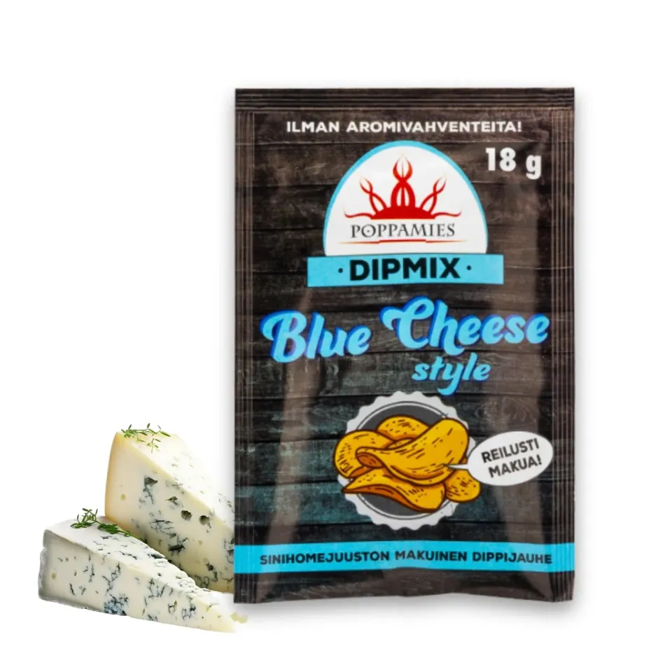 Poppamies Blue Cheese Style dip mix vegano 18 g