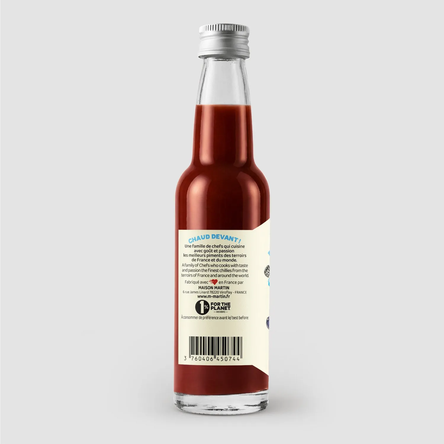 Maison Martin Blizzard salsa piccante mirtillo Habanero 5/12