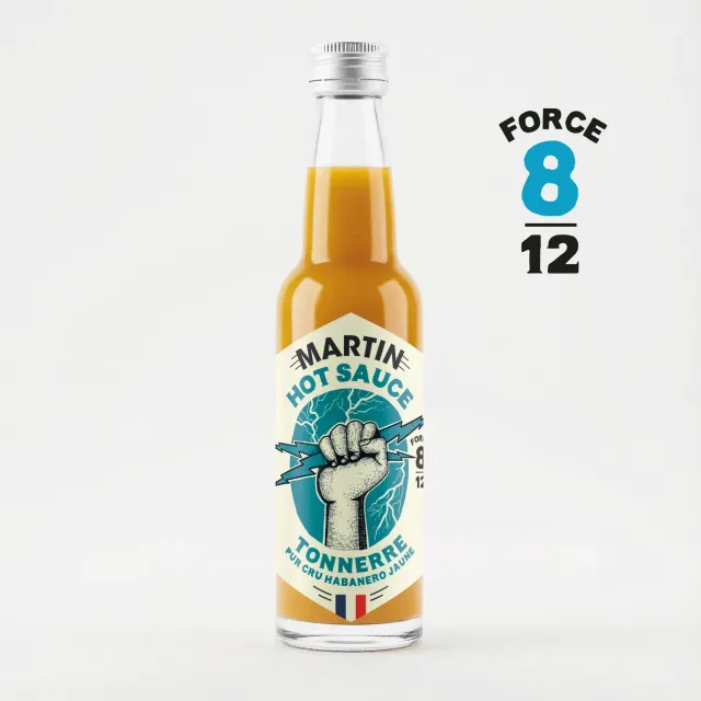 Maison Martin Tonnerre salsa piccante forza 8/12 habanero