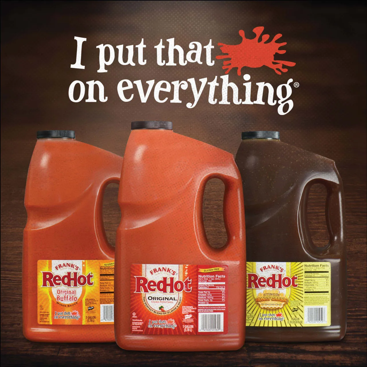 Frank's RedHot Buffalo salsa sandwich piccante 3,78 L