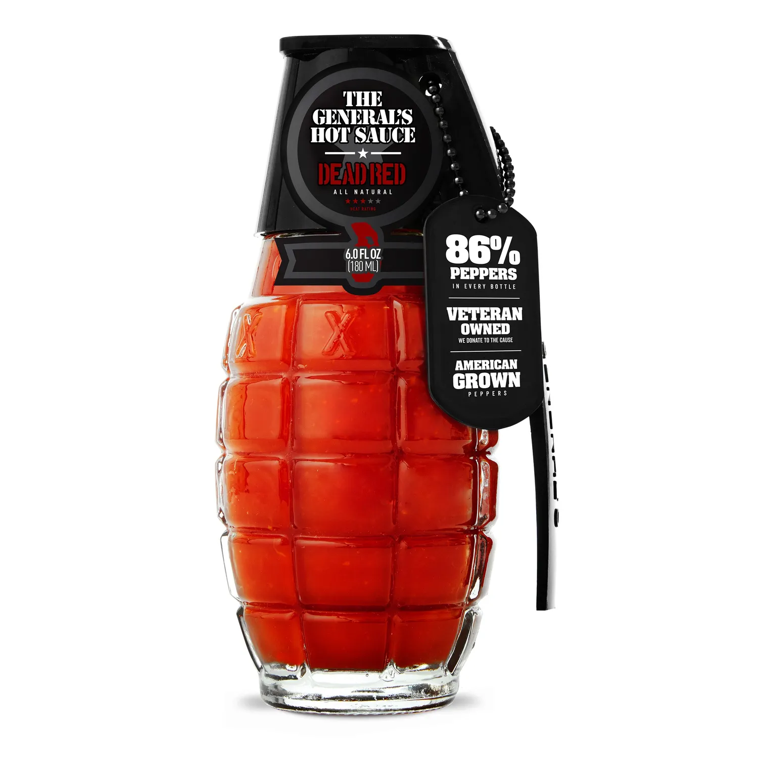 The General's Tailgate box regalo salsa Dead Red + spezie media