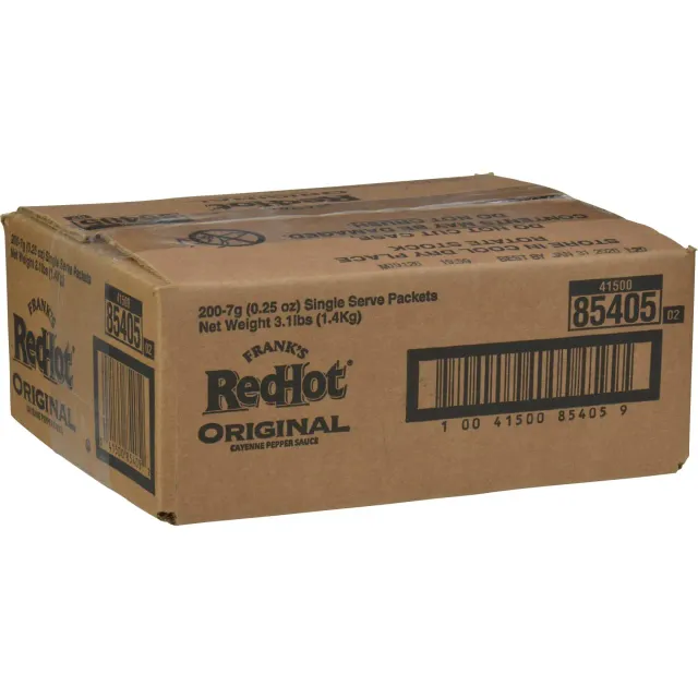 Frank's RedHot Original salsa monoporzioni 200x7 g media