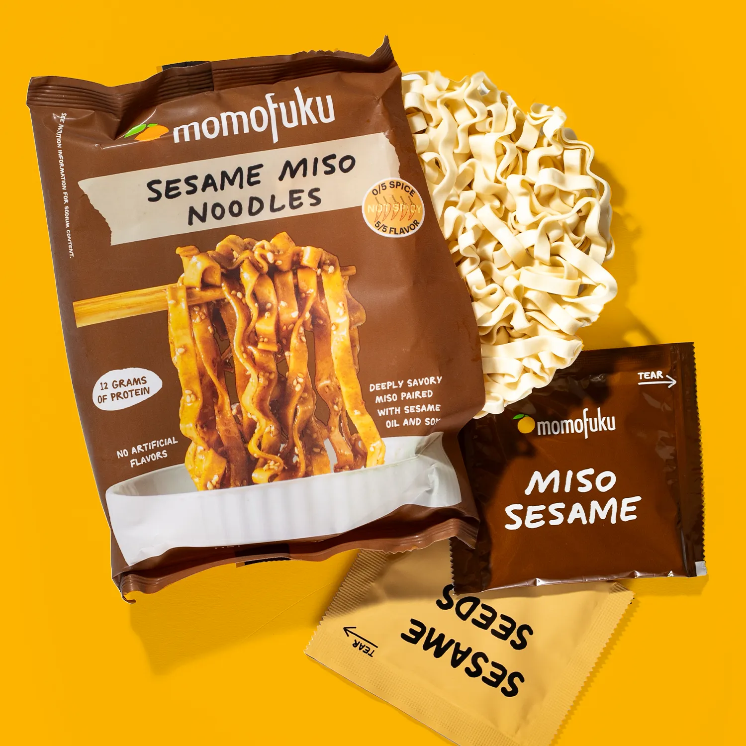 Momofuku Not Spicy noodle pack misto bundle