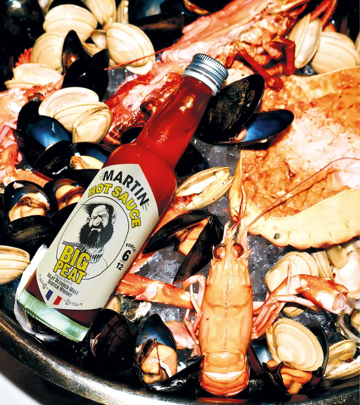 Maison Martin Big Peat salsa piccante al whisky forza 6