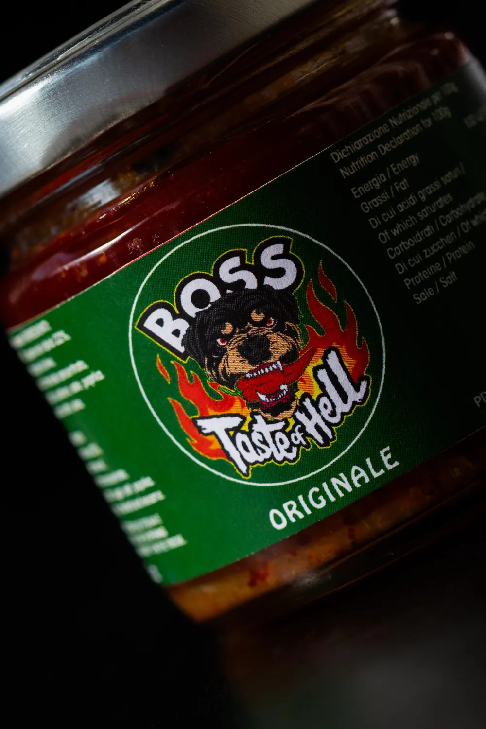 Boss Taste of Hell Originale salsa piccante 20% equilibrata