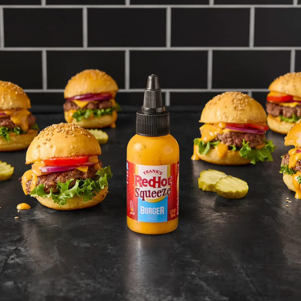 Frank's RedHot Burger salsa mini squeeze 50 ml cremosa
