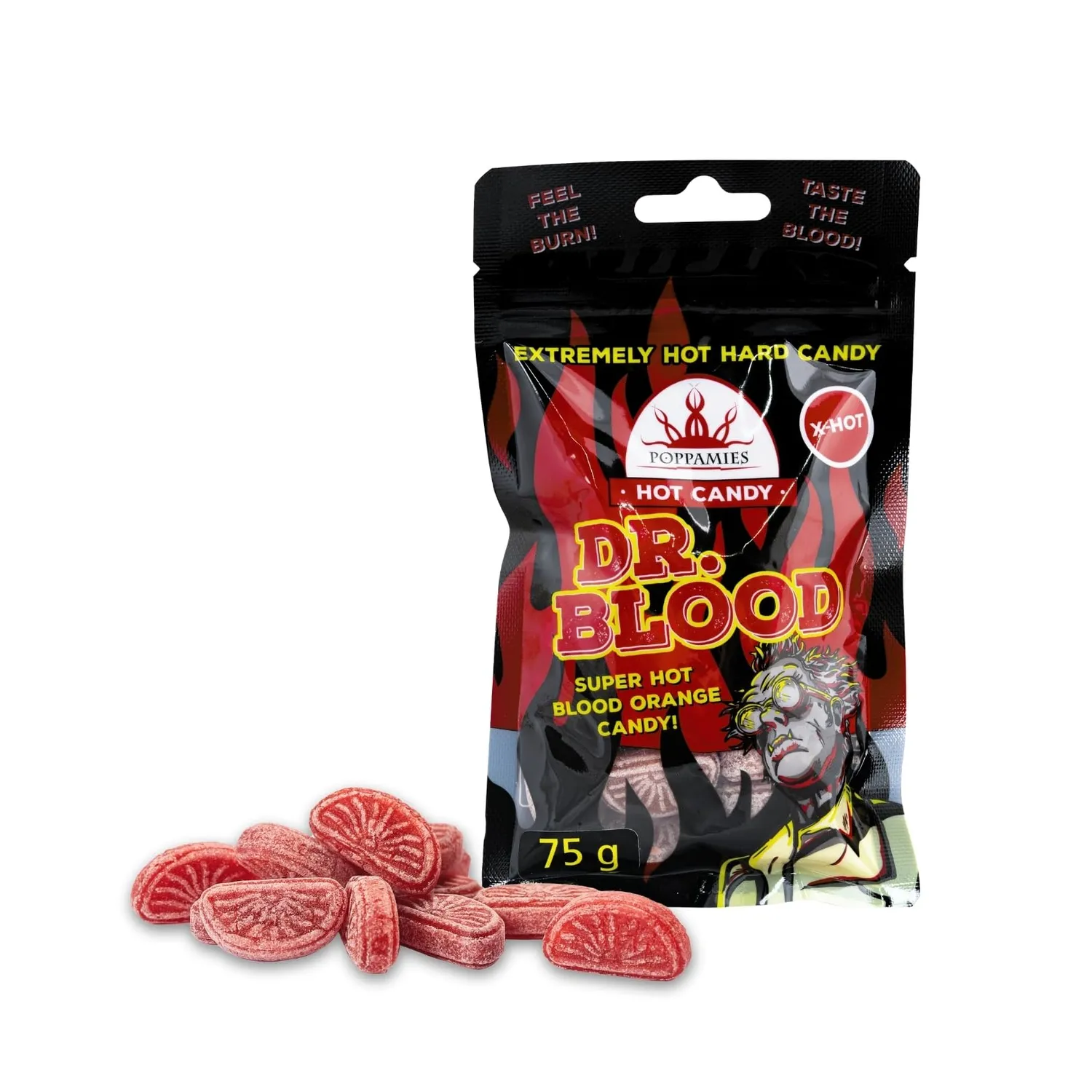 Poppamies NapalmiNalle caramelle gommose 125g habanero