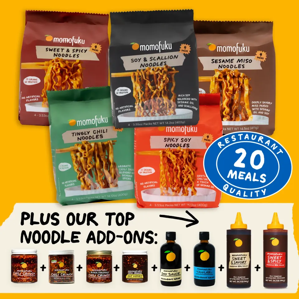 Momofuku Home Cooking Essentials kit cucina misto