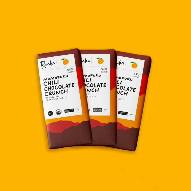 Momofuku Chili Chocolate tavoletta fondente chili 3-pack