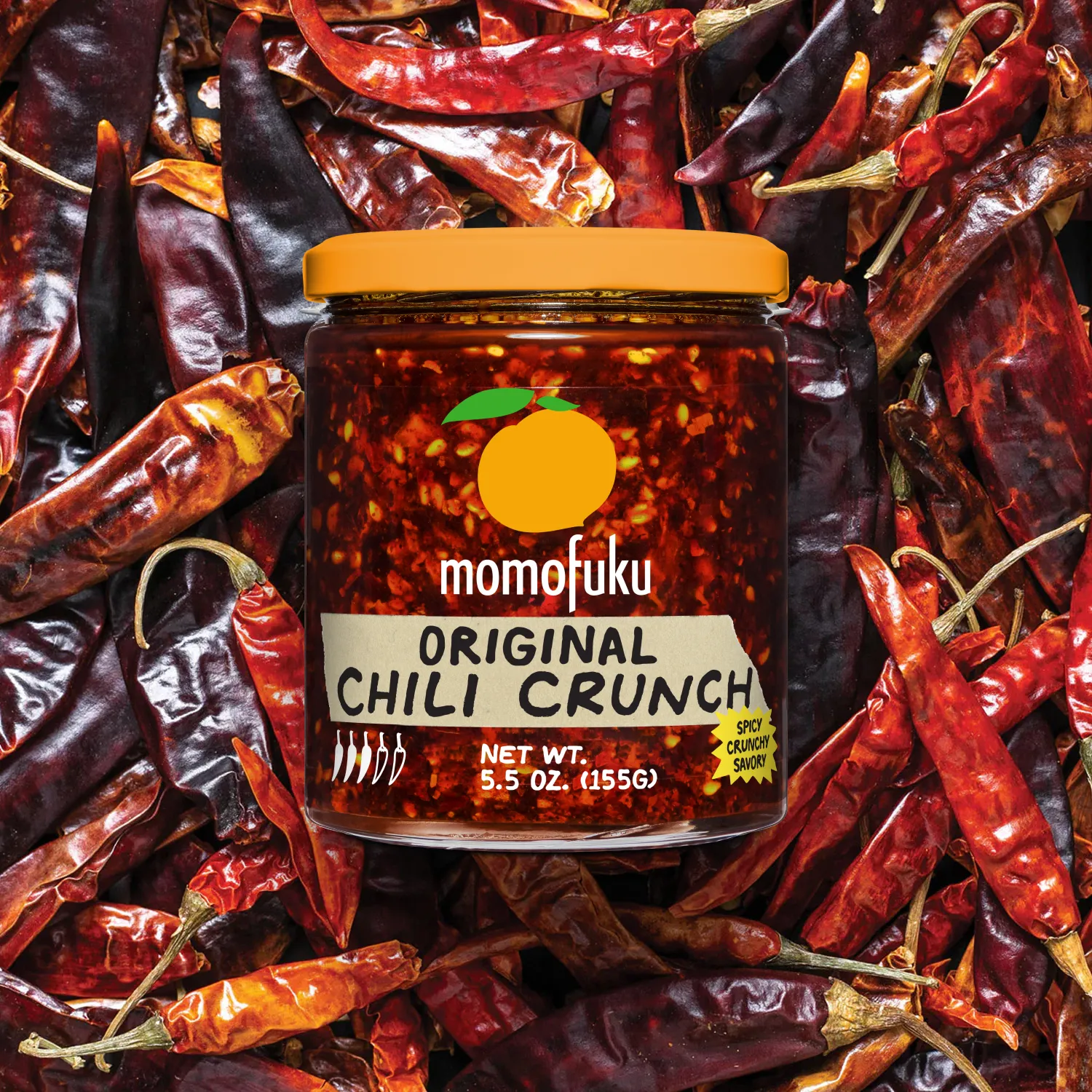 Momofuku Chili Crunch olio piccante croccante