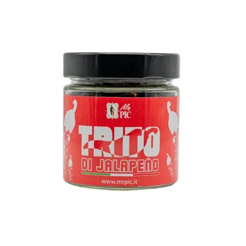 Mr PIC Jalapeño trito peperoncino 50 g piccantezza leggera