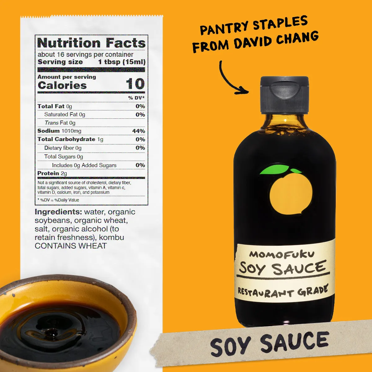 Momofuku Soy Sauce salsa di soia al kombu
