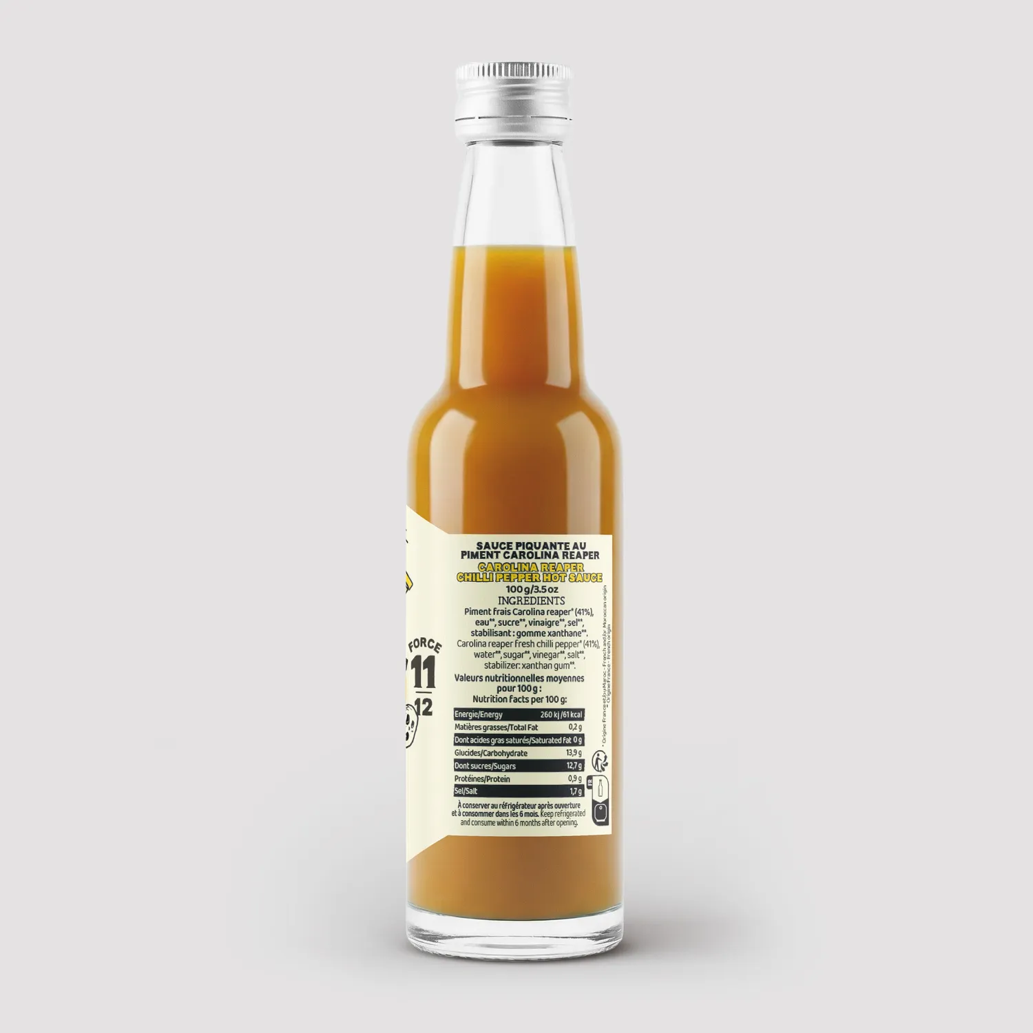 Maison Martin Carolina Reaper salsa piccante estrema 11/12