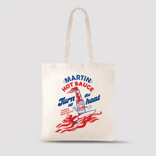 Maison Martin Tote Bag shopper cotone bio 180 g
