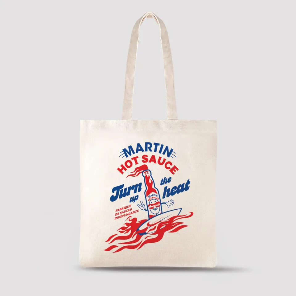 Maison Martin Tote Bag shopper cotone bio 180 g