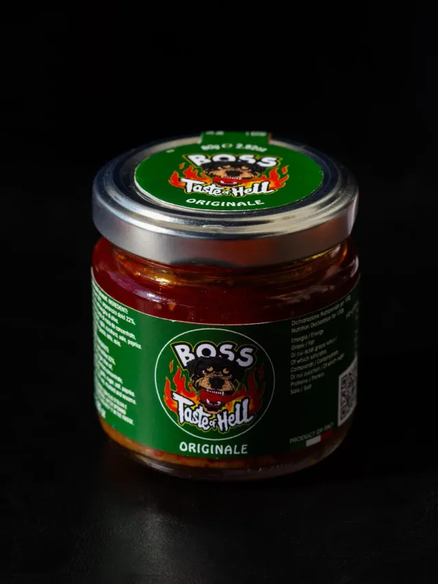 Boss Taste of Hell Originale salsa piccante 20% equilibrata