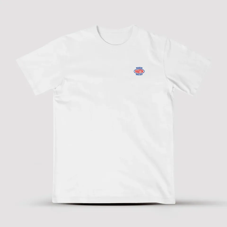 Maison Martin Hot Flavor t-shirt bianca cotone bio
