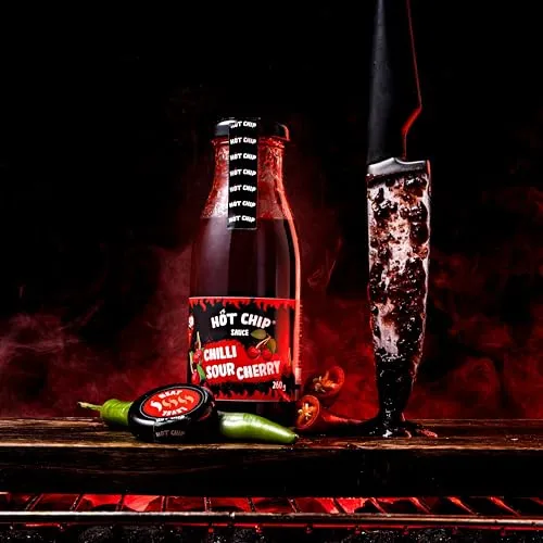 Hot Chip Salsa Chili Amarena 260 ml bassa piccantezza