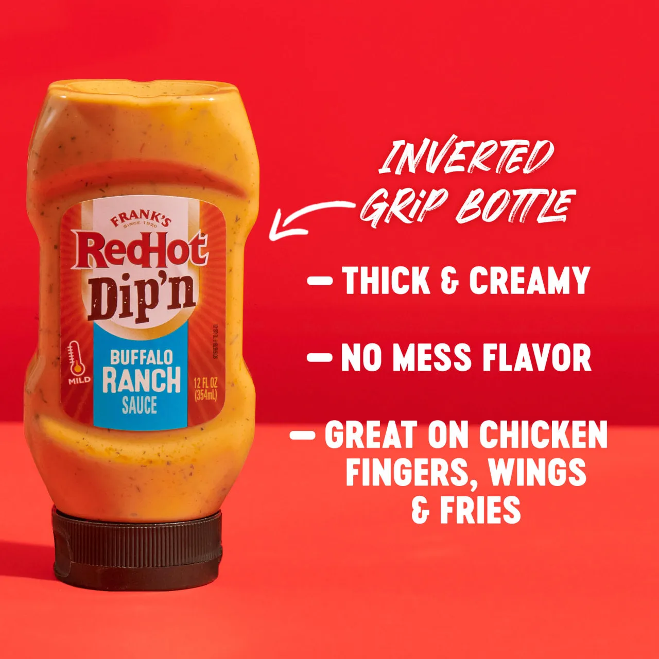 Frank's RedHot Buffalo Ranch salsa dip 355 ml cremosa