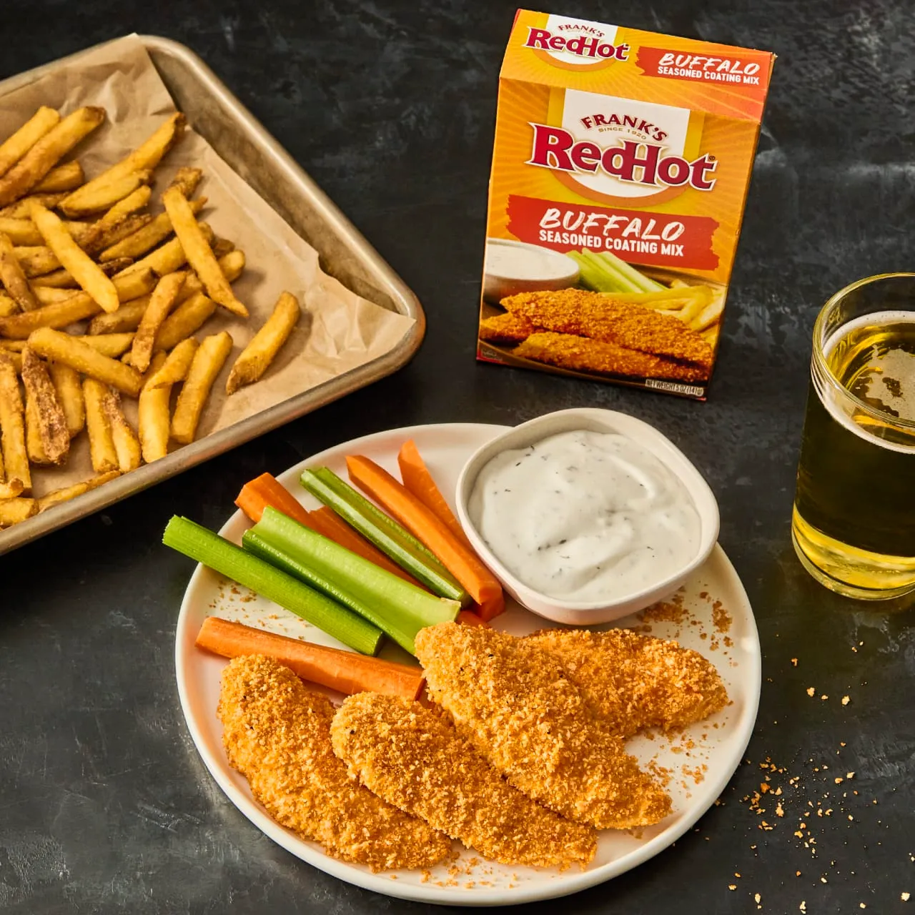 Frank's RedHot Buffalo mix panatura 142 g croccante