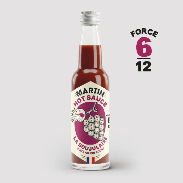 Maison Martin La Boujulaise salsa piccante vino Gamay forza 6