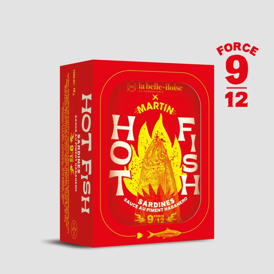 Maison Martin Hot Fish sardine piccanti habanero