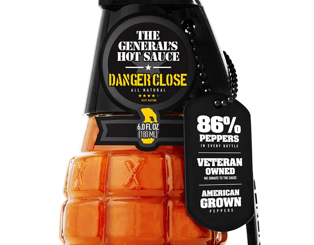 The General's Nashville Hot Chicken set 3 salse piccanti