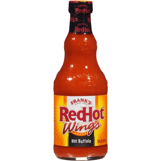 Frank's RedHot Hot Buffalo salsa alette pollo 2x354 ml piccante