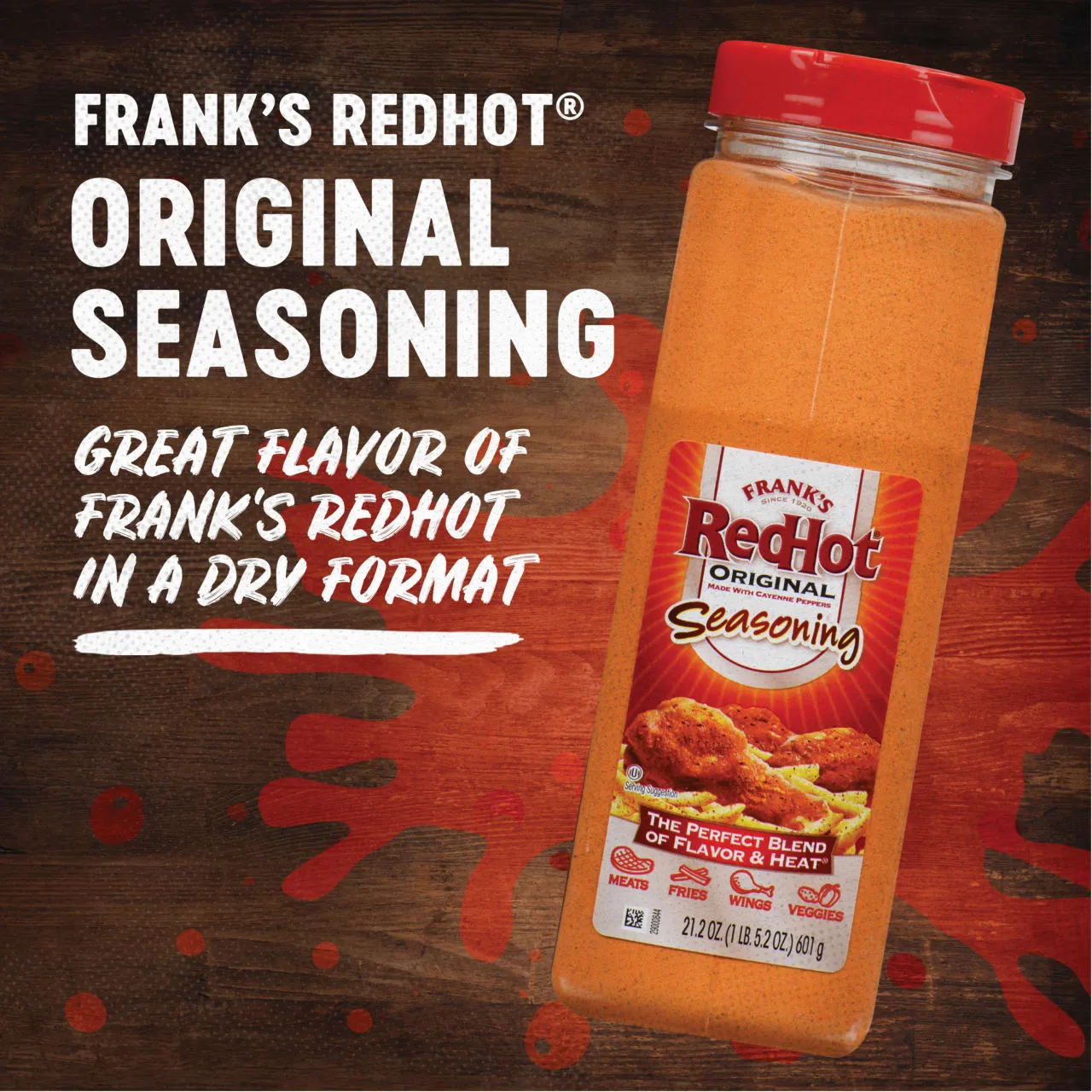 Frank's RedHot Original insaporitore 601 g formato scorta