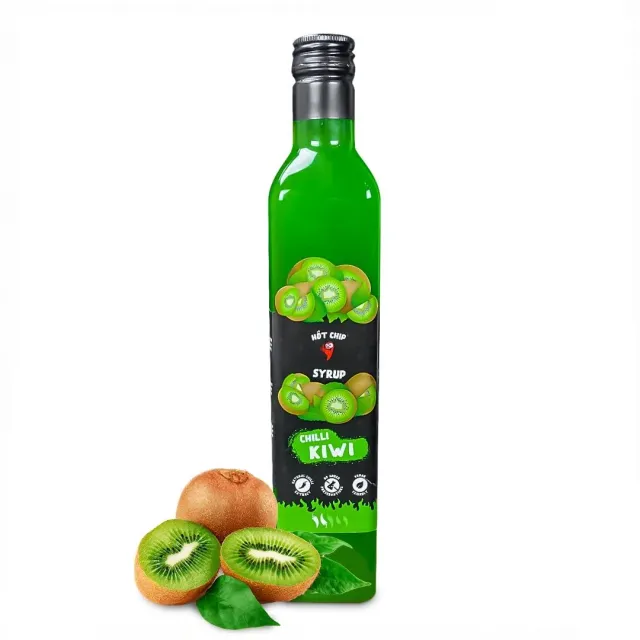 Hot Chip Kiwi sciroppo al peperoncino 550 ml bassa piccantezza