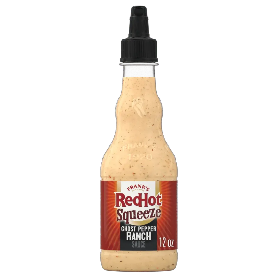 Frank's RedHot Ghost Pepper Ranch salsa 355 ml estrema