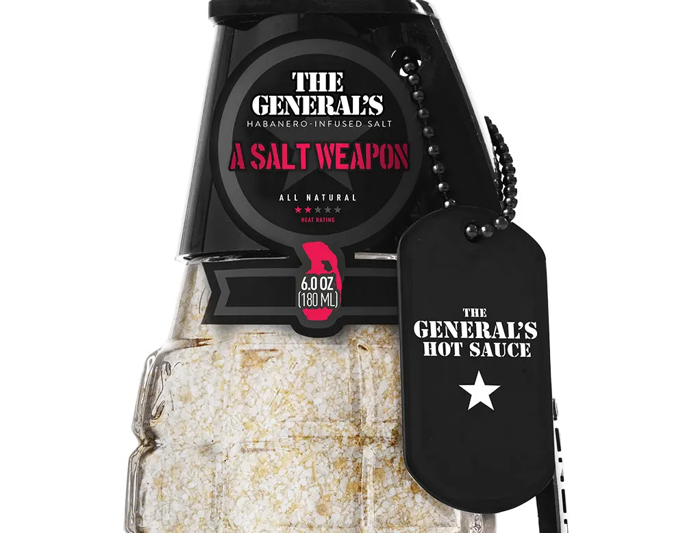 The General's A Salt Squad tris sale e salse habanero jalapeno