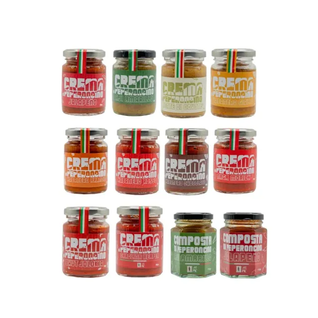 Mr PIC All-In kit creme peperoncino 11 vasetti assortiti