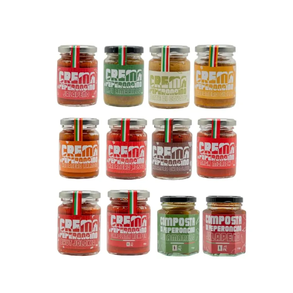 Mr PIC All-In kit creme peperoncino 11 vasetti assortiti