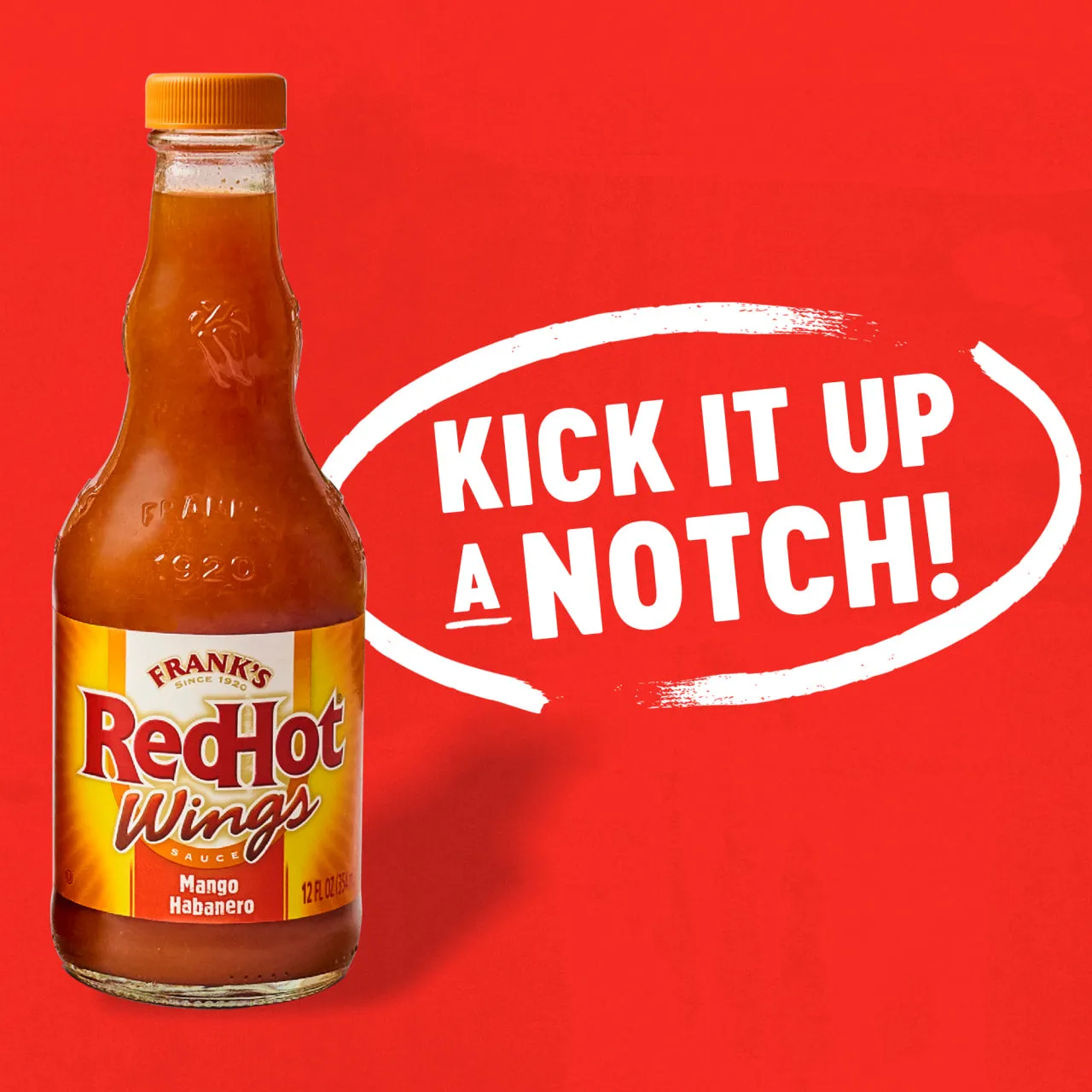 Frank's RedHot Mango Habanero salsa wings 355 ml dolce piccante