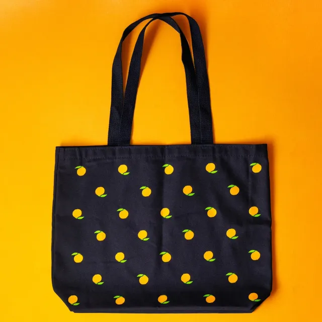 Momofuku Peach Tote borsa shopper tela blu navy