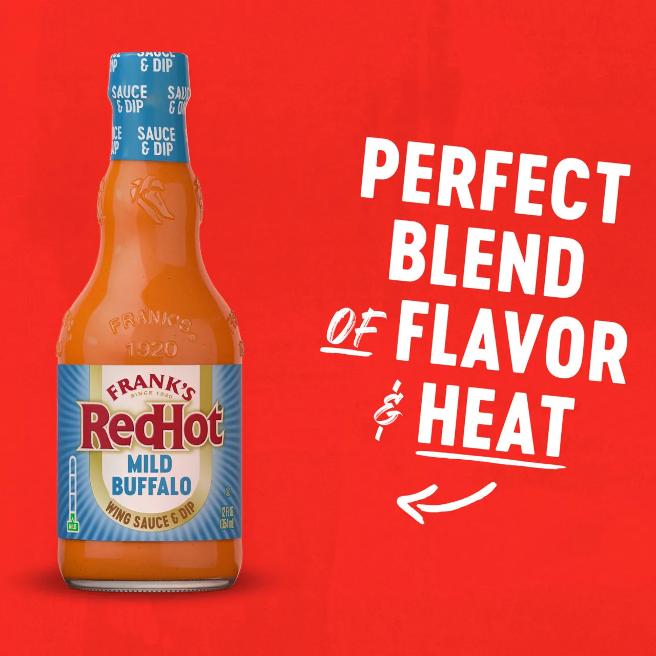 Frank's RedHot Mild salsa wings 2x355 ml delicata