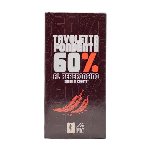 Mr PIC Dente di Coyote cioccolato fondente 60% piccante