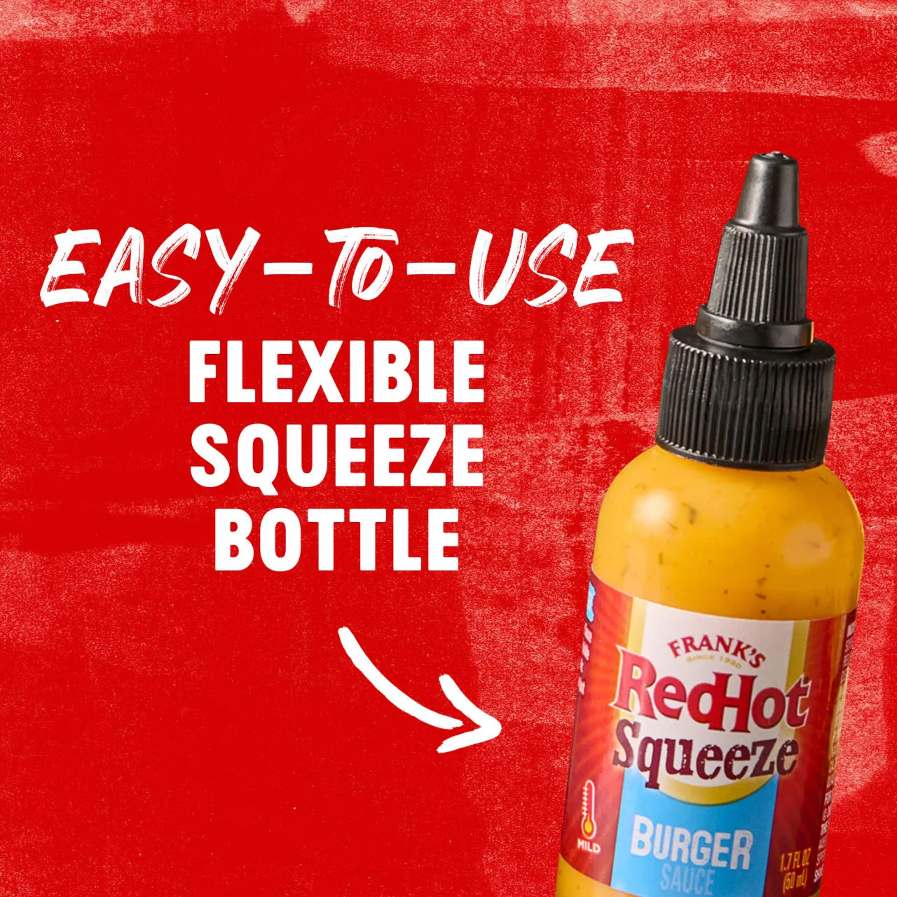Frank's RedHot Burger salsa mini squeeze 50 ml cremosa