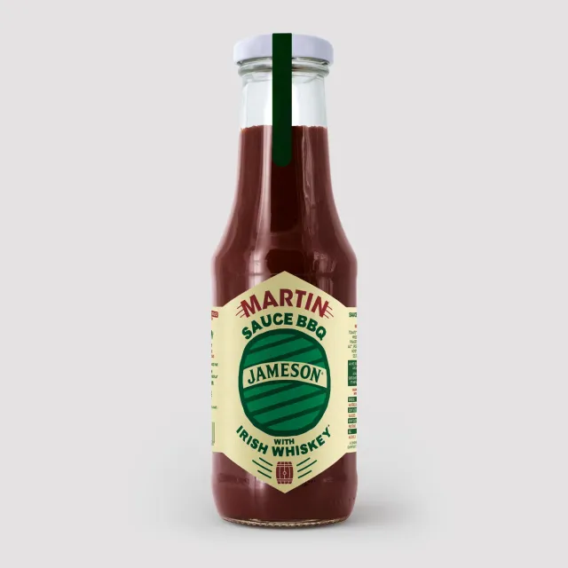 Maison Martin Jameson Salsa BBQ Whiskey Gusto Affumicato