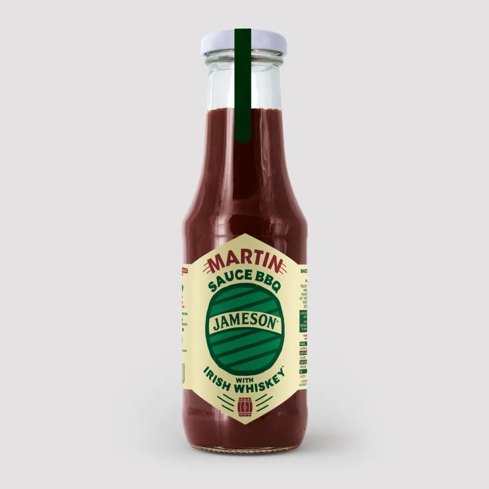 Maison Martin Jameson Salsa BBQ Whiskey Gusto Affumicato