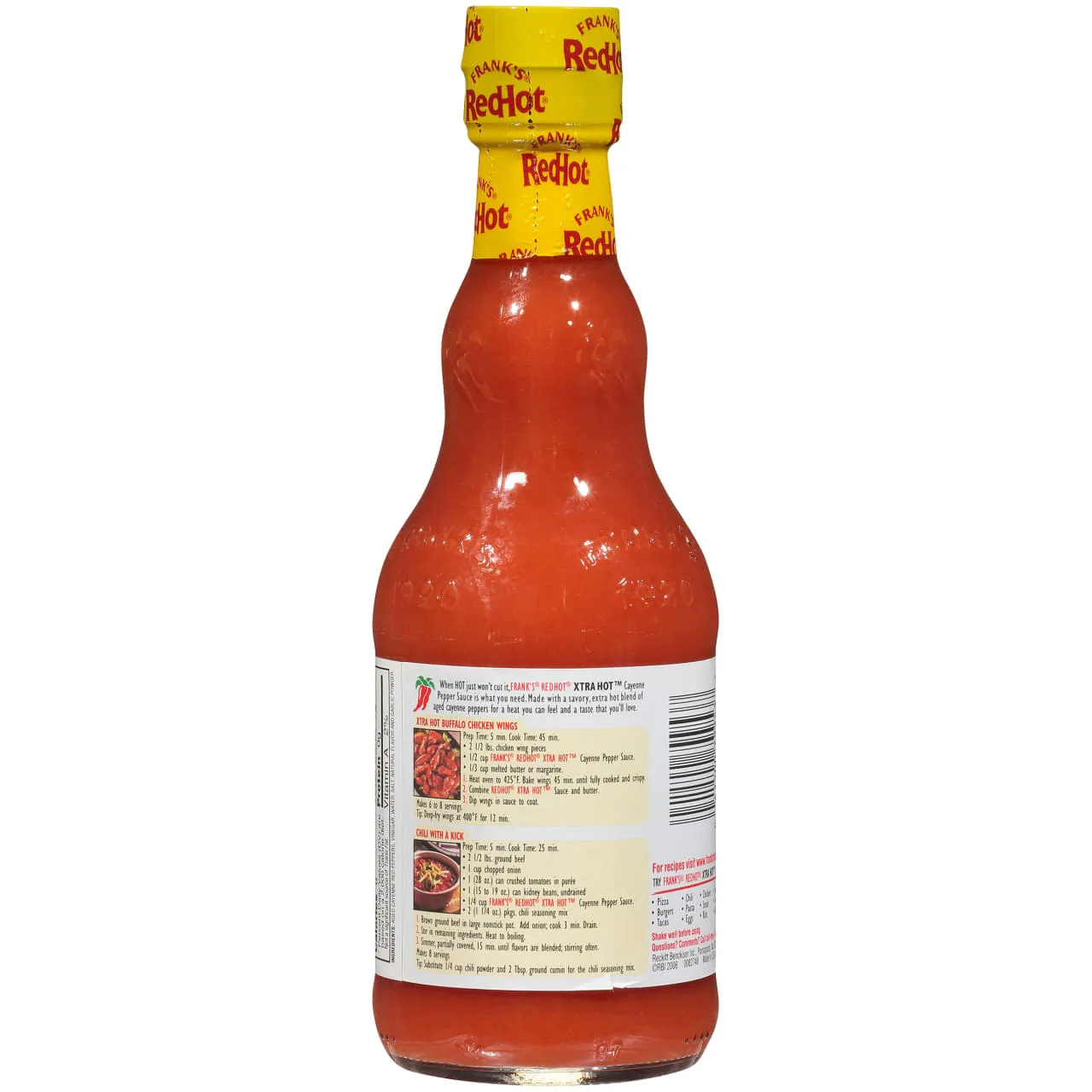 Frank's RedHot Xtra Hot salsa piccante 2x354ml extra forte