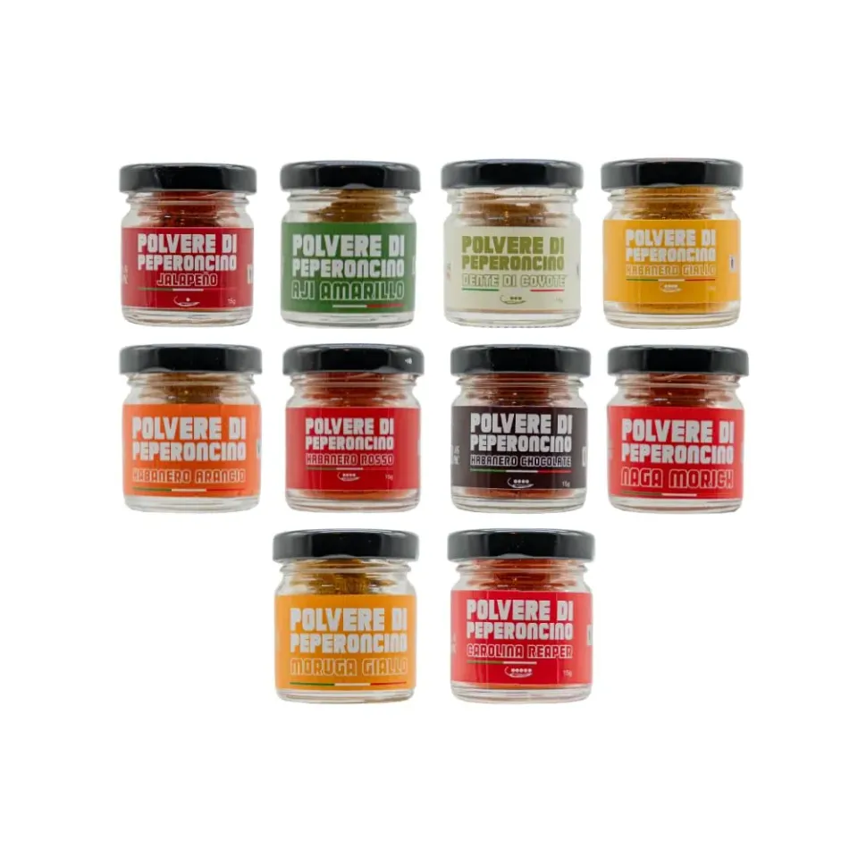 Mr PIC Hot Collection kit polveri peperoncino 10 x 15 g