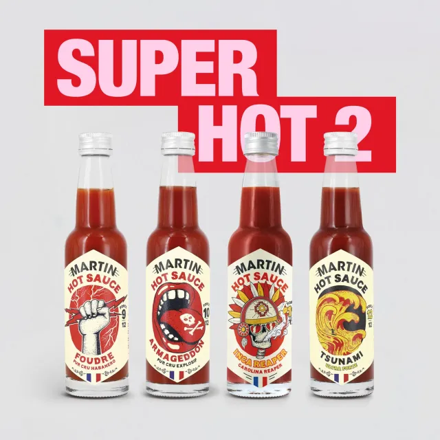 Maison Martin Super Hot 2 Set 4 Salse estreme