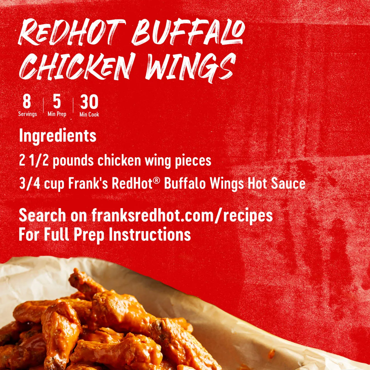 Frank's RedHot Buffalo Wings salsa piccante 2x355 ml media