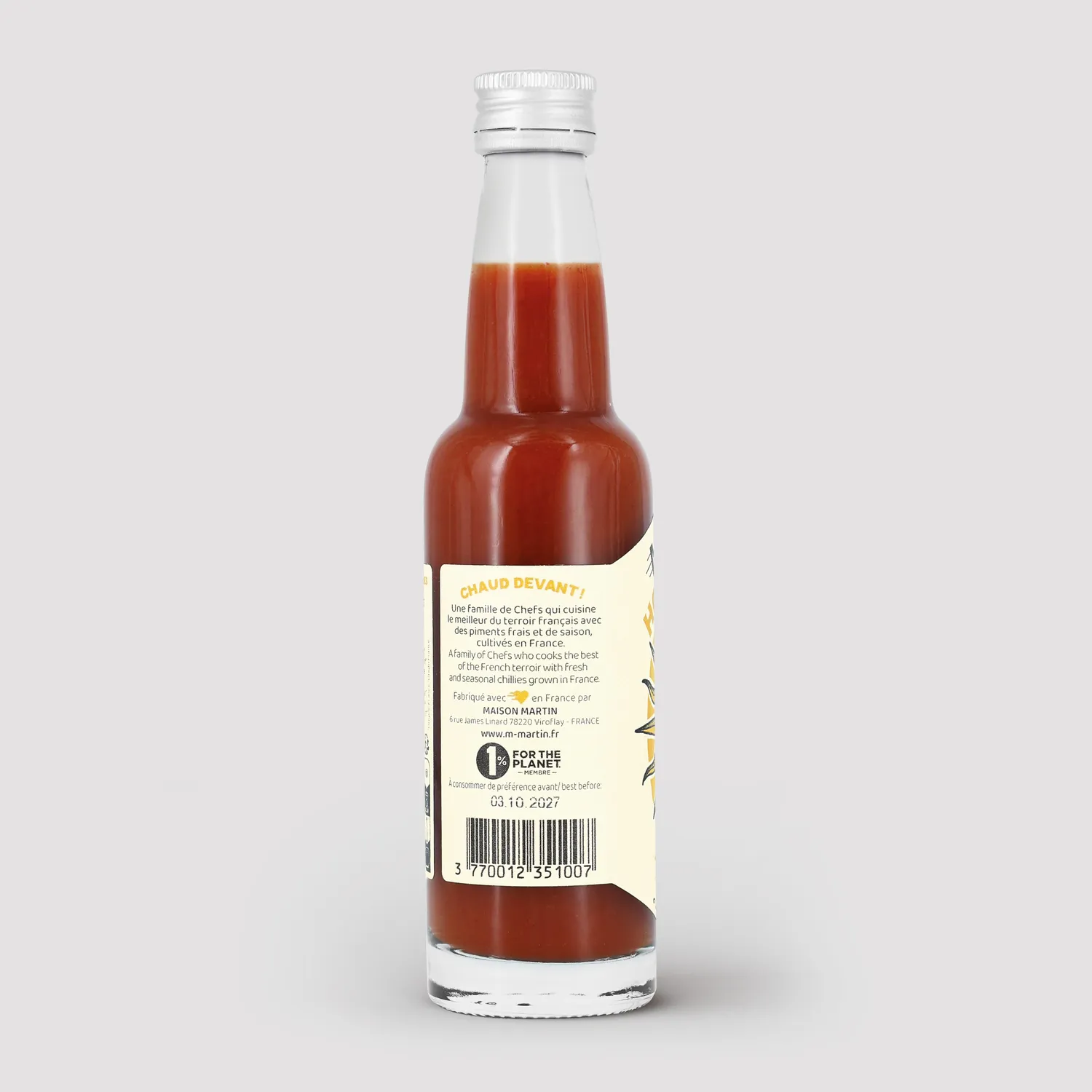 Maison Martin Mistral Forza 4 Salsa Piccante 100g Erbe
