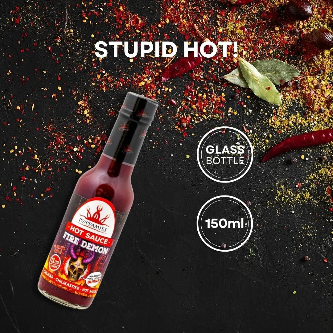 Poppamies Fire Demon salsa peperoncino 150ml Reaper